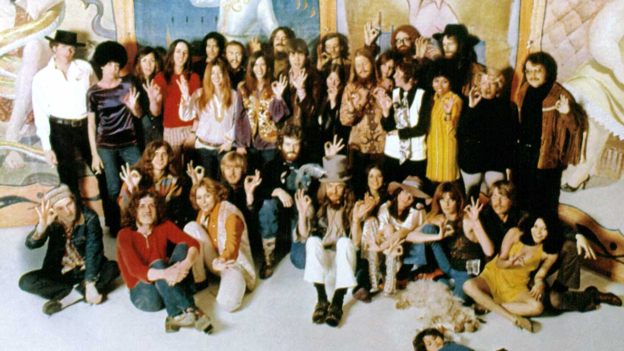 The Mad Dogs and Englishmen touring party (studio portrait)