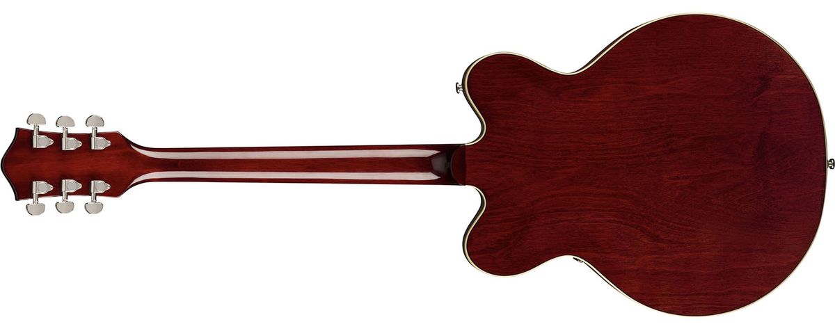 Gretsch G2604T Streamliner Rally II Center Block Double-Cut in Two-Tone Oxblood