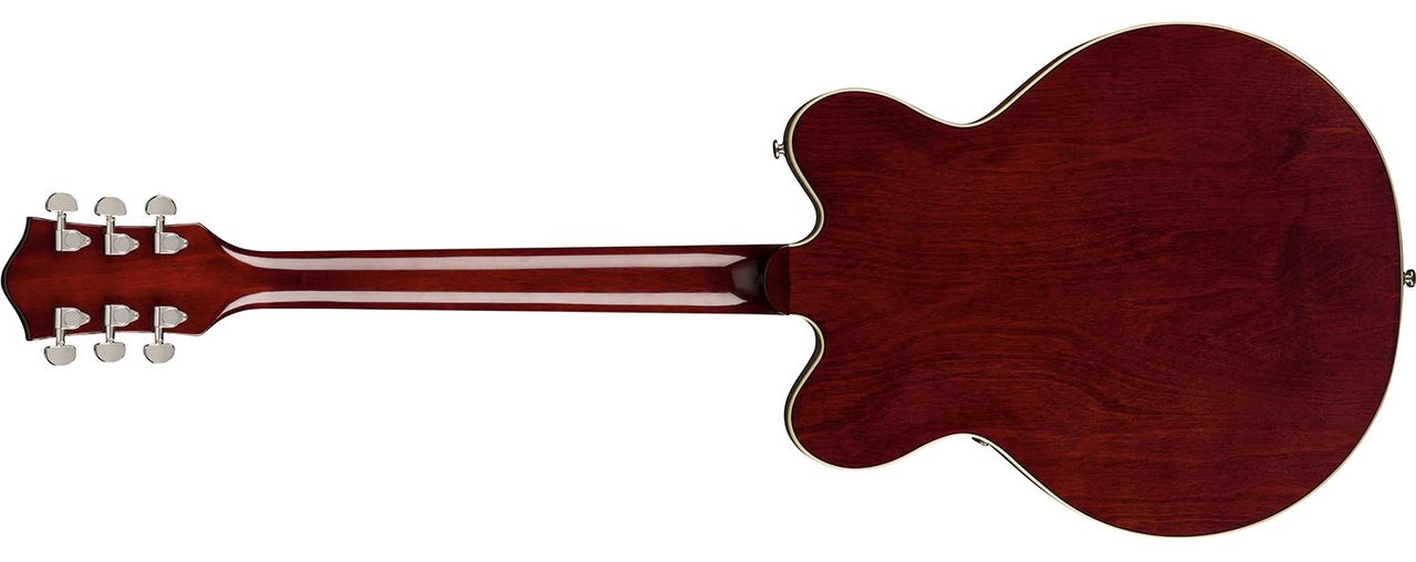 Gretsch G2604T Streamliner Rally II Center Block Double-Cut in Two-Tone Oxblood