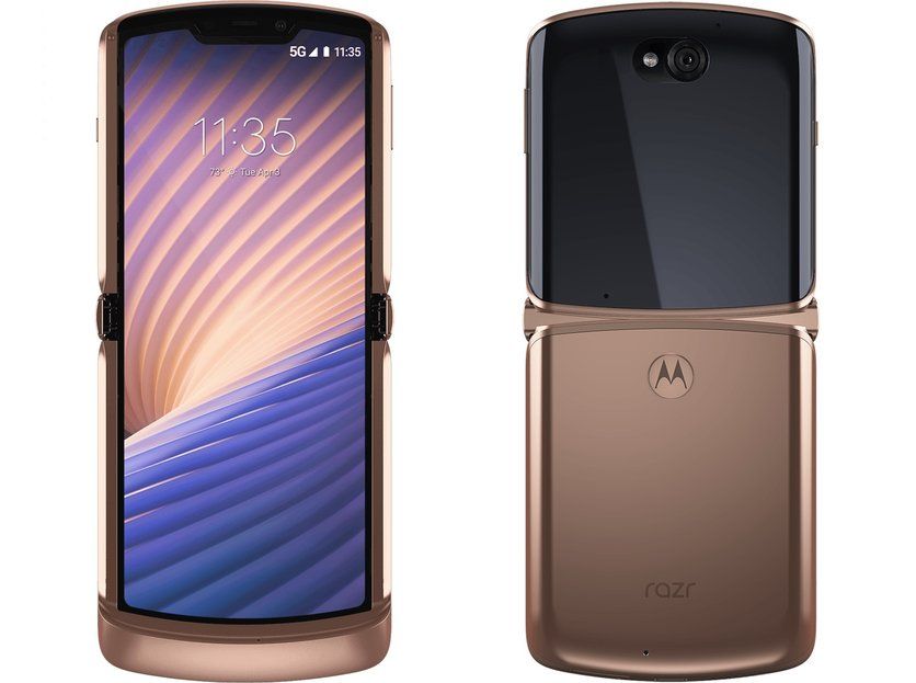 Motorola Razr Blush Gold Leaked Render