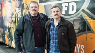 Kevin Heffernan and Steve Lemme of Tacoma FD on TruTV.