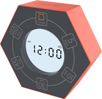 Hexagon Rotating Productivity Timer with Clock: $18.99 at Amazon