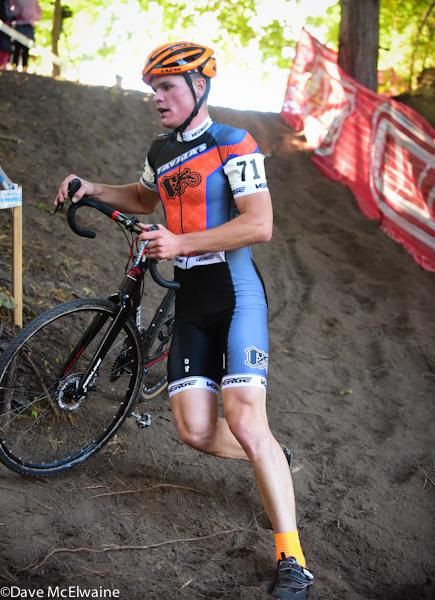 Alec Hoover (Table Rock Tours) choosing to run down the steepest descent rather than ride it