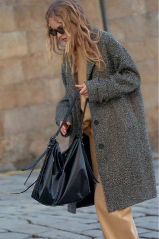 Zara, Herringbone Coat