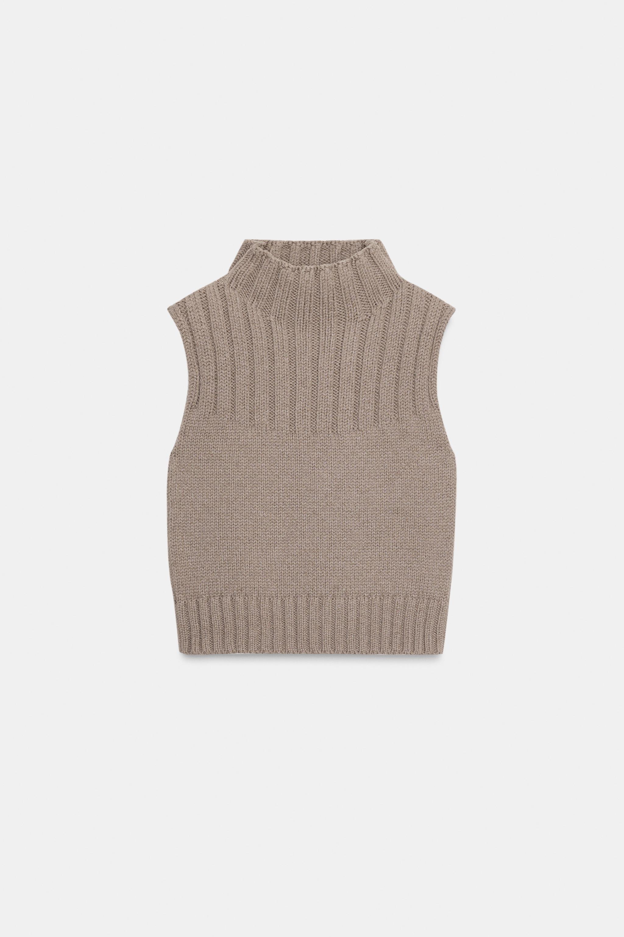 Mock Neck Knit Top