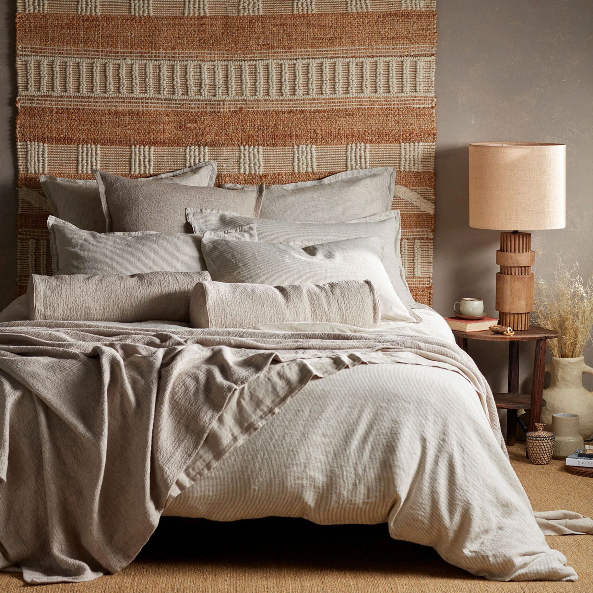 Secret Linen Store Sid Stripe Linen