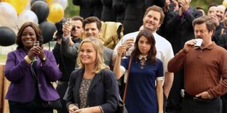 The cast of Parks and Recreation