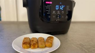 Fish fingers cooked in the Tefal Multicook Actify Air Fryer