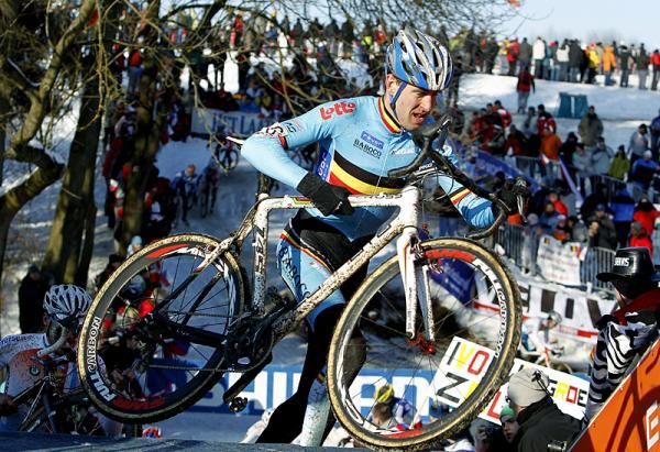 Erwin Vervecken, three times a world champion, didn't have it for a fourth.