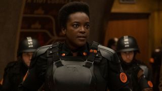 Wunmi Mosaku as Hunter B-15 in Loki Season 1