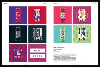 The latest design work from around the world, including Halo's rebrand of Fierce & Noble