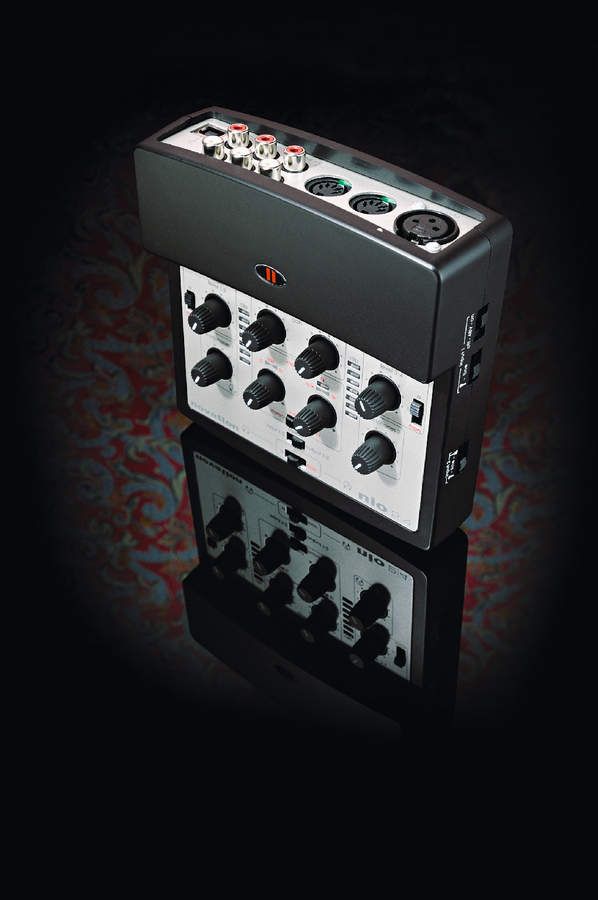 The nio has 2 outputs and 2 inputs, including an XLR in.