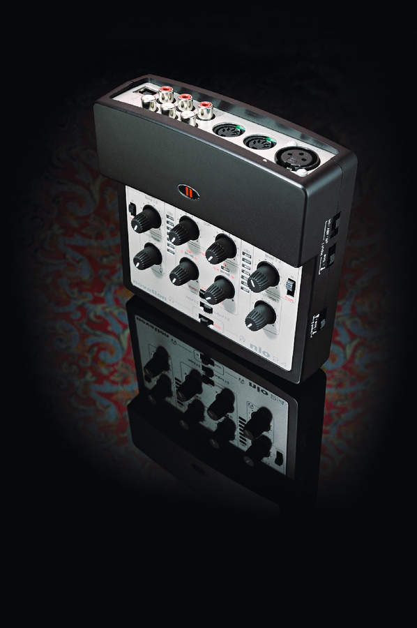 The nio has 2 outputs and 2 inputs, including an XLR in.
