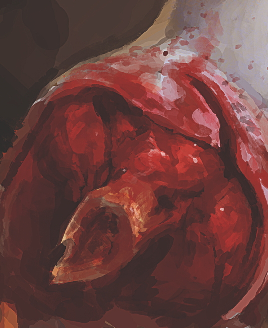 Drawing gruesome battle wounds: how to sharpen your skills