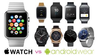 The Apple Watch vs many of the early Android Wear watches