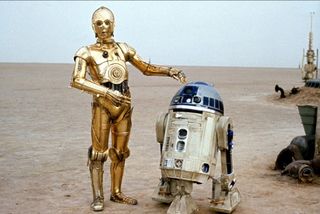 Famous robots: R2D2 & C3PO