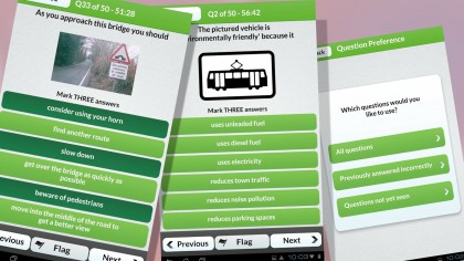 Success driving test app