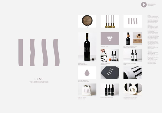 Landor Paris LESS branding