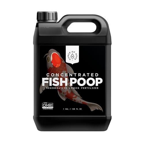 Ounce of Hope Omri Listed Organic Fish Poop Liquid Fertilizer (1 Gallon)