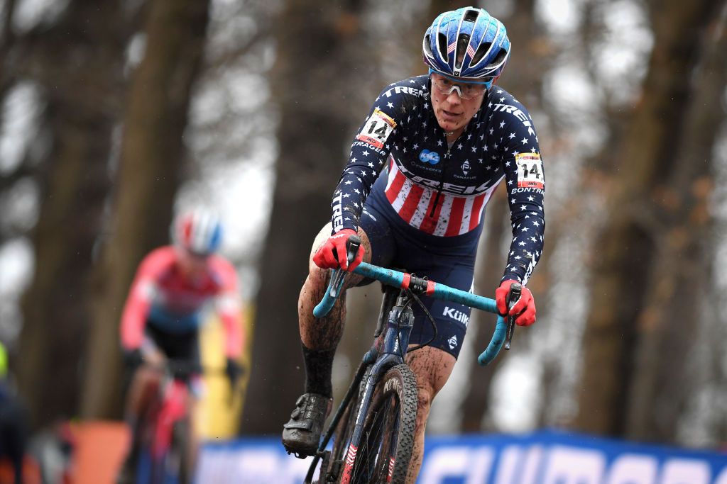 Katie Comption enjoyed a solid finish to a difficult World Cup campaign