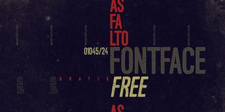 Free font: Asfalto