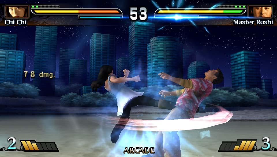 Gameplay Dragon Ball Evolution PSP