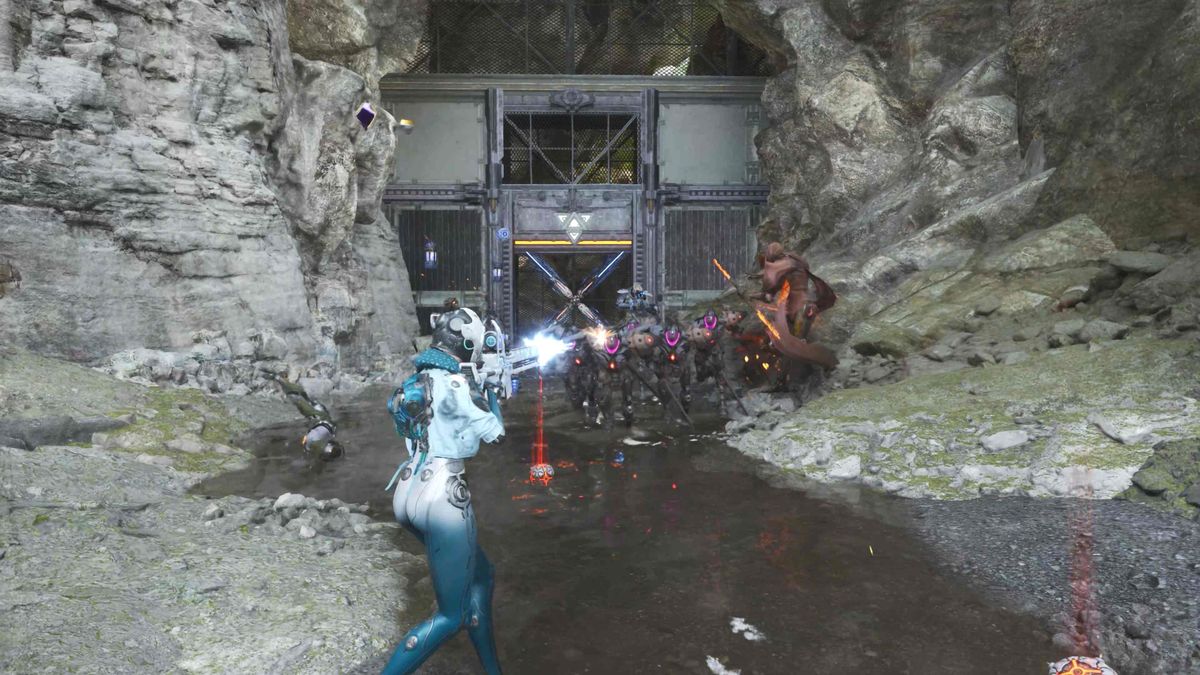 Screenshot of The First Descendant: Season 1 "Invasion."