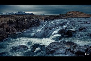 This beautiful, atmospheric image was captured in Iceland