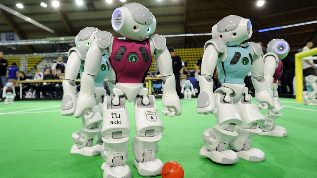 By 2050, these robot footballers may be ready to play in the World Cup