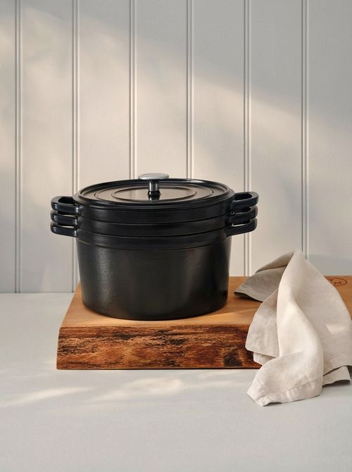 3 Piece Cast Iron Stacking Set