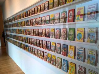Rows and rows of Ladybird classics line the shelves at the De La Warr Pavillion in Bexhill
