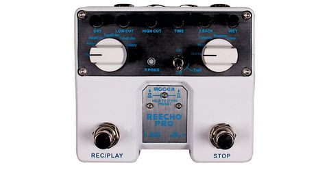 The Reecho Pro is Mooer's answer to the likes of the Boss DD-20, offering six delay types and three effects