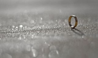 a wedding ring.