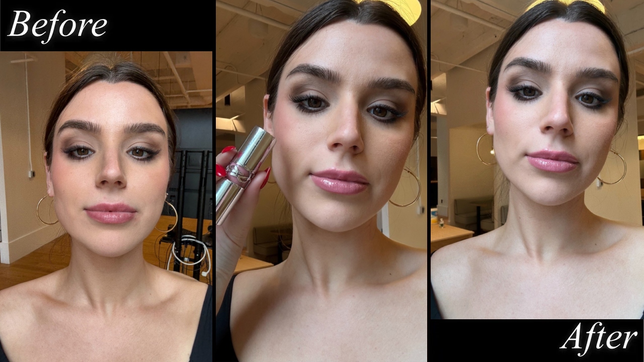 Siena Gagliano YSL lip oil