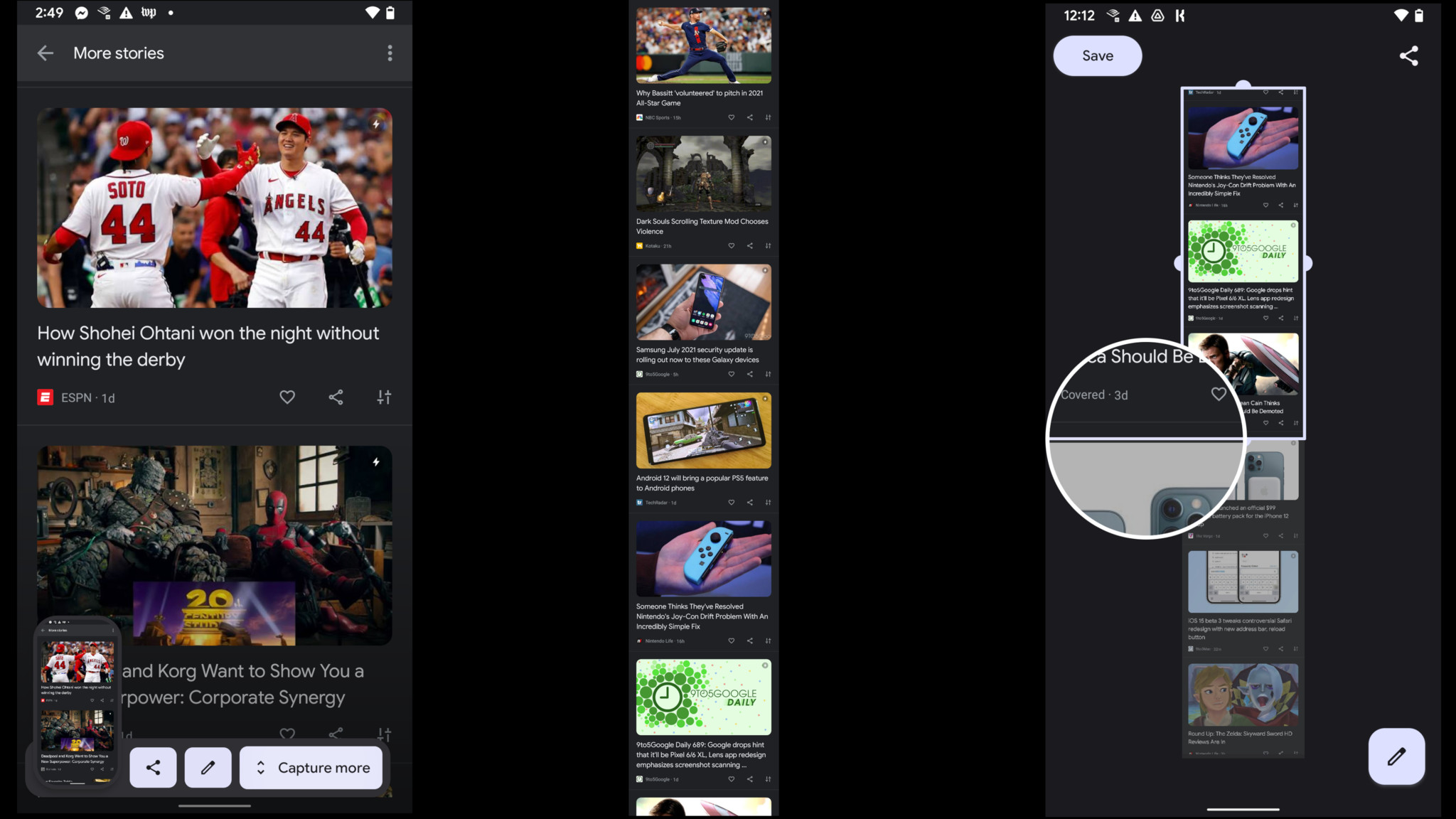 Scroll android. Android 12 screenshot. android 12.