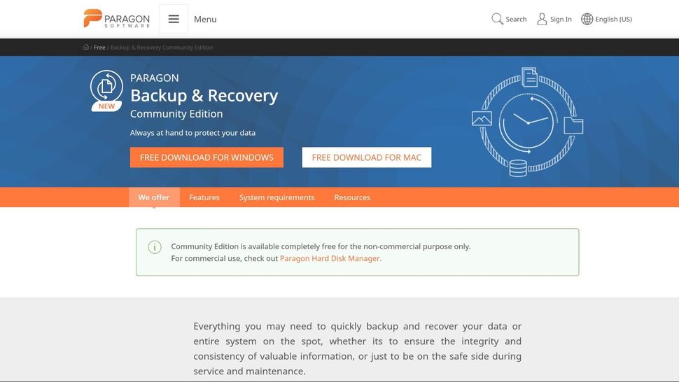 Paragon Backup and Recovery review TechRadar