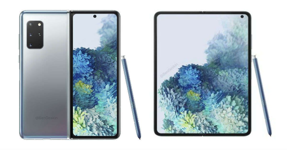 Galaxy Fold 2 renders