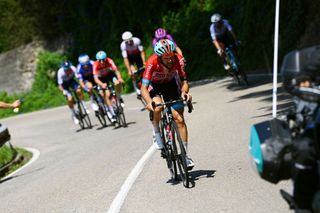 Thomas De Gendt (Lotto Soudal) in action at the Vuelta a España