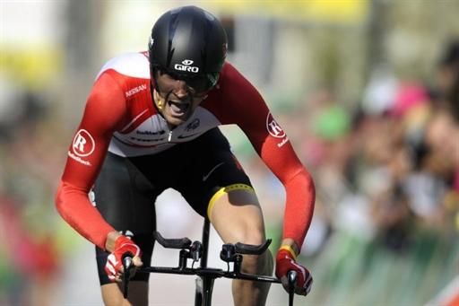 France's Geoffroy Lequatre (RadioShack) stopped the clock for 4th place.