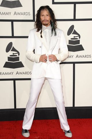 Steven Tyler At The Grammys 2014