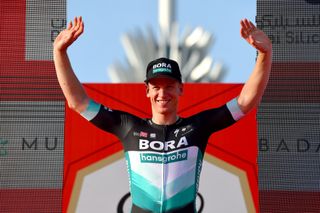 UAE Tour 2020 2nd Edition 1st stage The Pointe Dubai Silicon Oasis 148 km 23022020 Pascal Ackermann GER Bora Hansgrohe photo Dario BelingheriBettiniPhoto2020