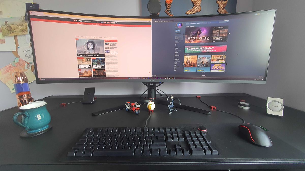 Rob&#039;s PC gaming desk