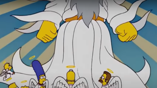 God in The Simpsons.