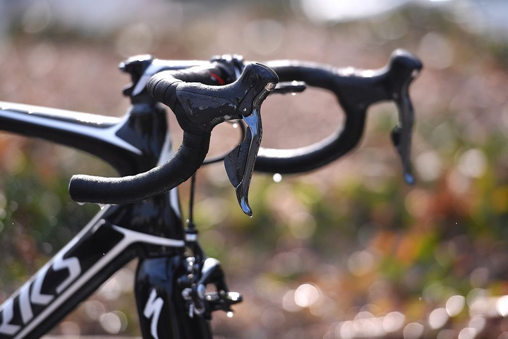 The bikes are prepared for Saturday's big day.