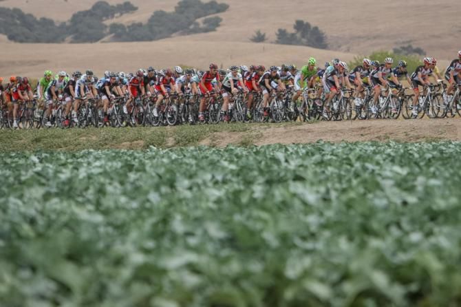The race was a fairly standard affair until later in the piece