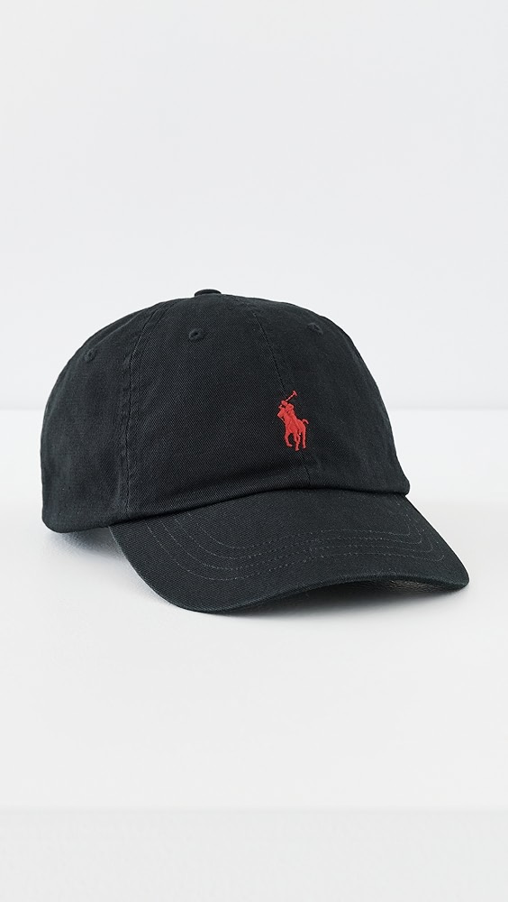 Chino Sport Cap - Rl Black/rl2000 Red