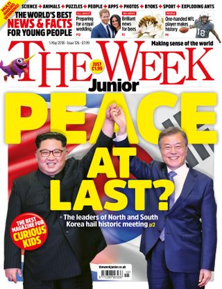 The Week Junior cover - Peace at Last?