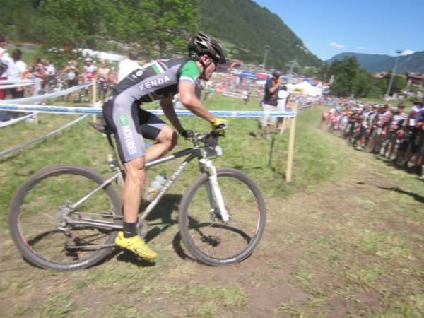 There were big crowds watching the World Cup in Val di Sole
