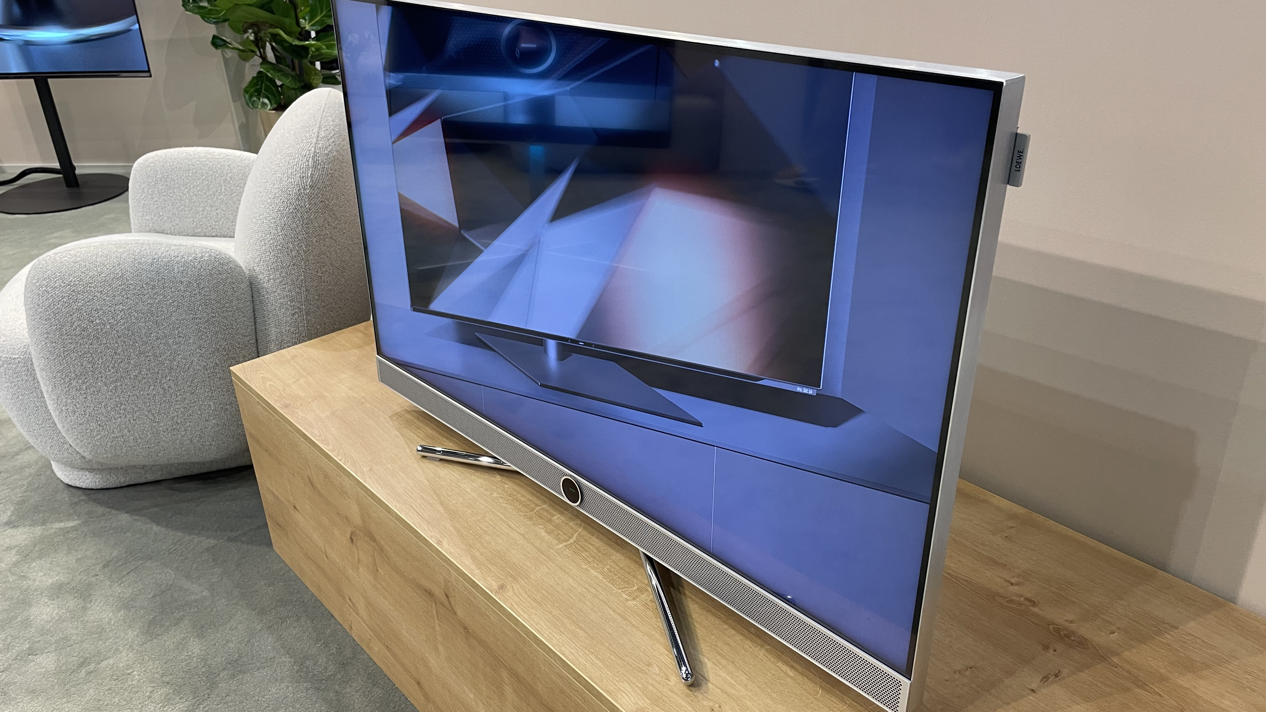 The Loewe Vega TV at ISE 2026
