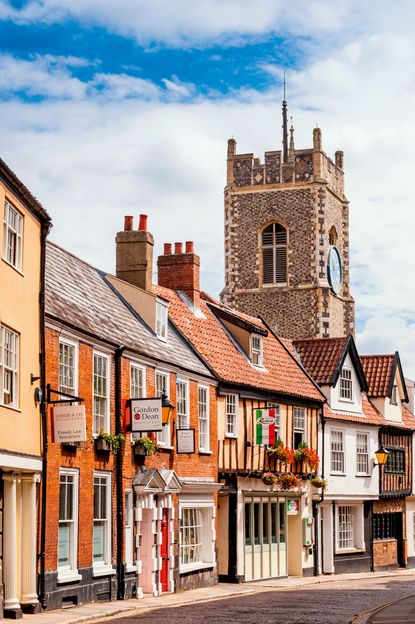 Princes Street in Norwich , Norfolk.